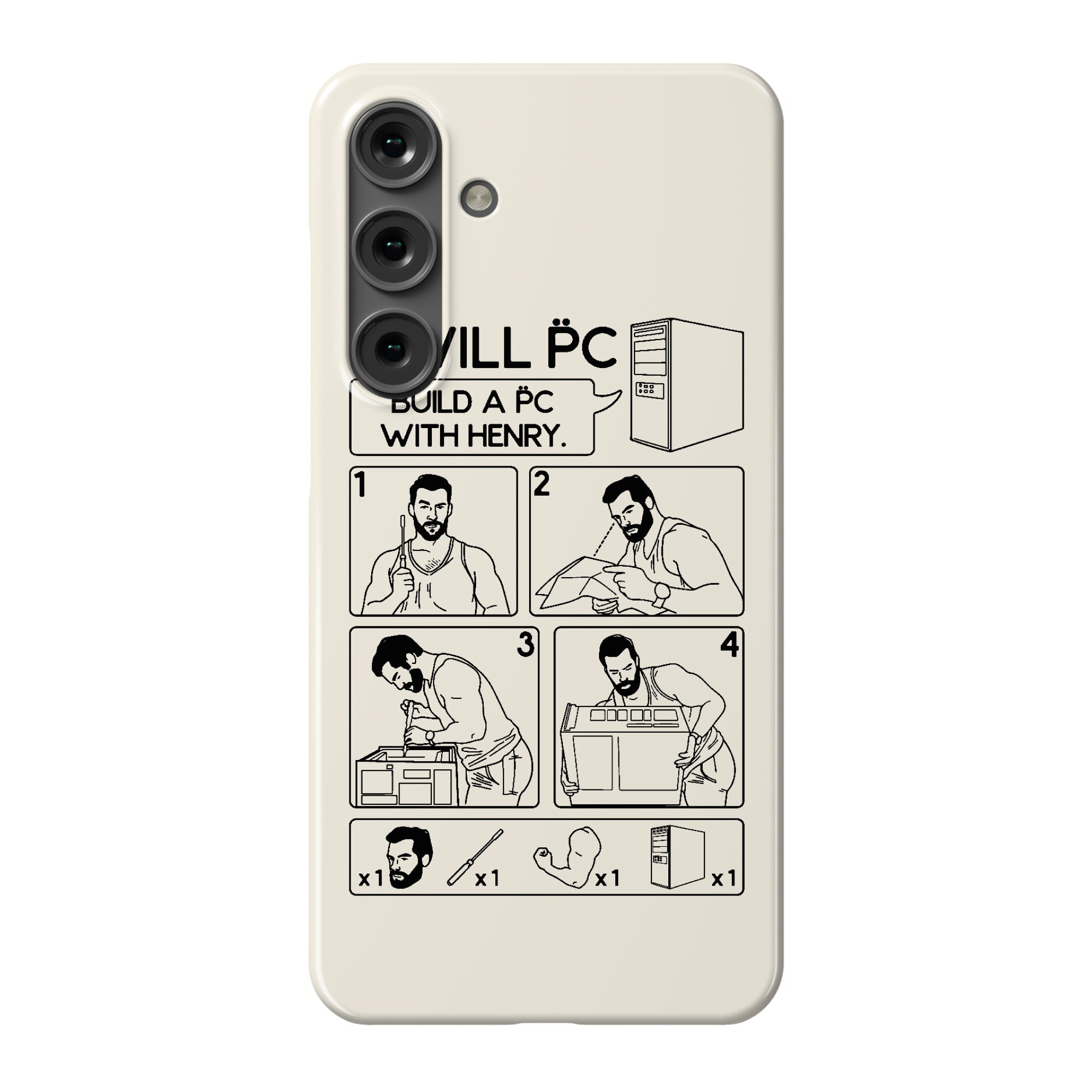 Cavill PC Parody Phone Case